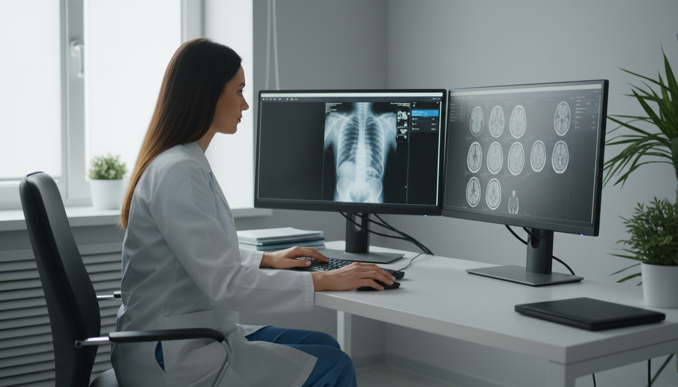 Radiology pre-reading workflow